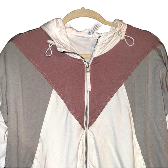 ZYIA Active Colorblock Full Zip Hoodie Sweatshirt Jacket Size Small - Picture 5 of 12